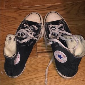 black high top converse